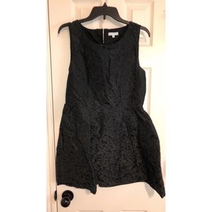 H&M Black Floral Dress